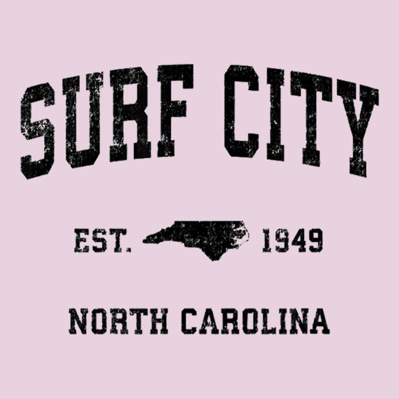 Surf City North Carolina Nc Vintage Sports Design Black Prin Classic Tee by StudioElite | Teevron