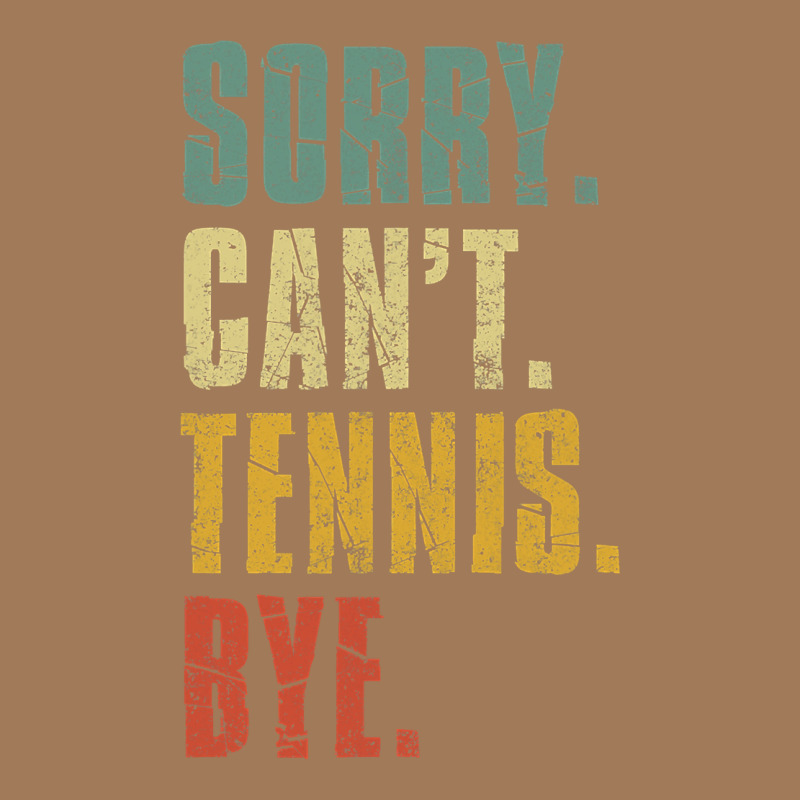 Sorry Can't Tennis Bye Funny Vintage Retro Tennis Player T Shirt Classic Tee by StudioElite | Teevron