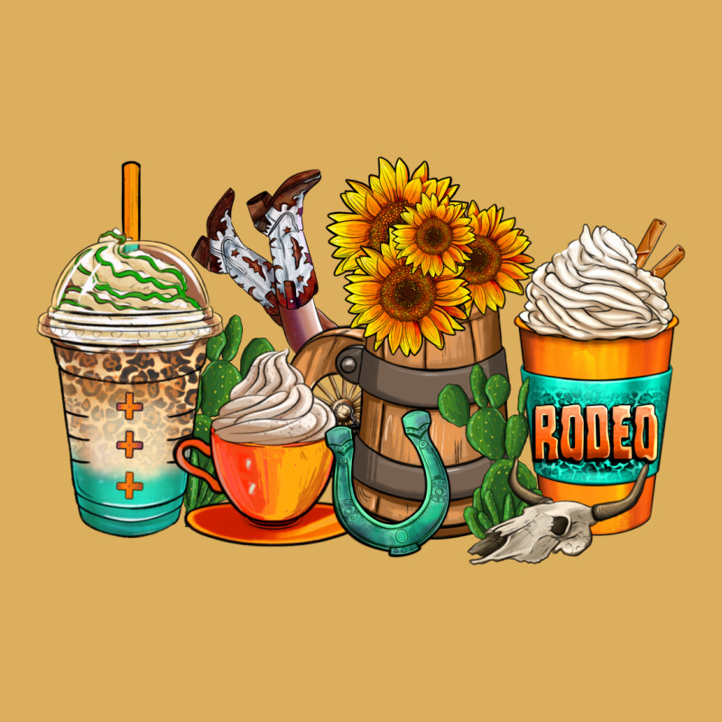 Rodeo Coffee Cups Premium Hoodie by AdoDesignShop | Teevron