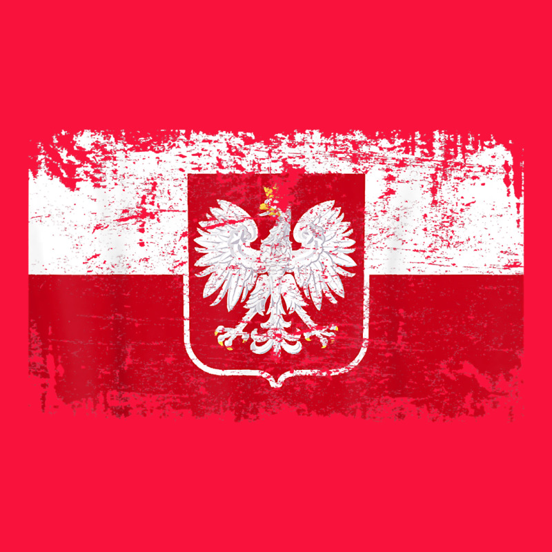 Poland Polska Flag Vintage  Men Women Kids  Poland T Shirt Classic Tee by StudioElite | Teevron