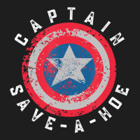 Captain Save-a-hoe Vintage Funny Retro Classic Tee | Teevron