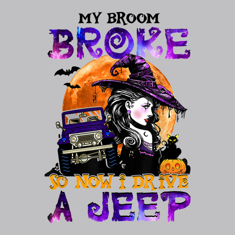 My Broom Broke So Now I Drive A J.e.e.p Witch Halloween T Shirt Classic Tee by StudioElite | Teevron