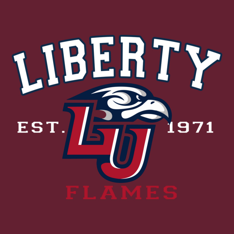 Liberty University Flames Football Lynchburg Virginia Sparky The Eagle Classic Tee by PixelFlow | Teevron