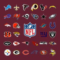 American Football Team Collage    Wall Art Classic Tee | Teevron