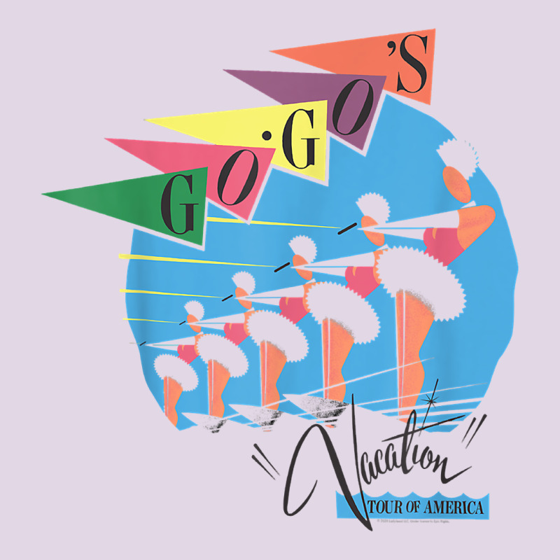 The Go Go's   Vacation Retro T Shirt Classic Tee by SnappyArt | Teevron