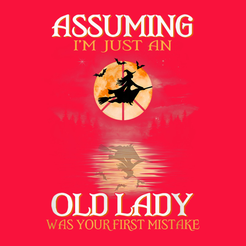 Assuming I'm Just An Old Lady Was Your First Mistake Witch Classic Tee by SnappyArt | Teevron
