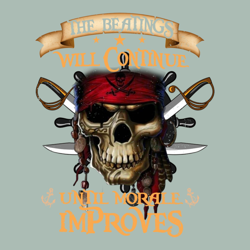 Pirate The Beatings Will Continue Until Morale Improves Classic Tee by SnappyArt | Teevron
