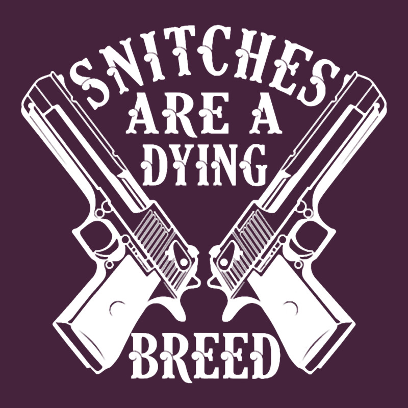 Snitches Are A Dying Breed Motorcycle Biker Gun Classic Tee by SnappyArt | Teevron