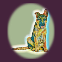 German Shepherd Isolated On Whot. Classic Tee | Teevron