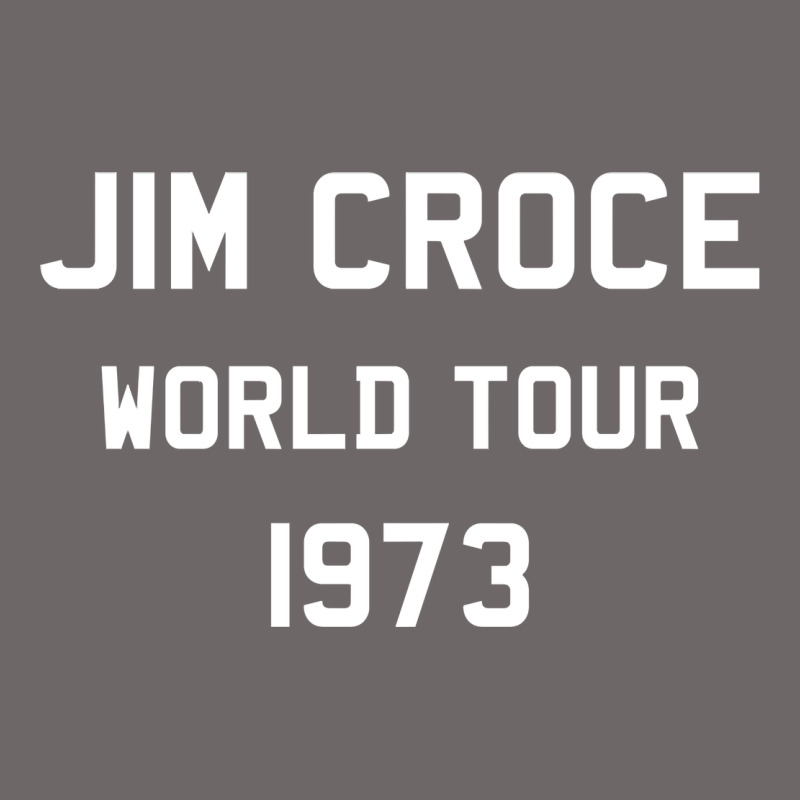Jim Croce World Tour 1973 Classic Tee by SnappyArt | Teevron