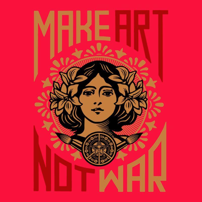 Make Art Not War Symbol Classic Tee by FloraArt | Teevron