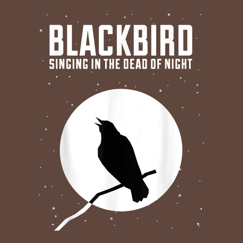 Blackbird Singing In The Dead Of Night T Shirt Classic Tee by FloraArt | Teevron