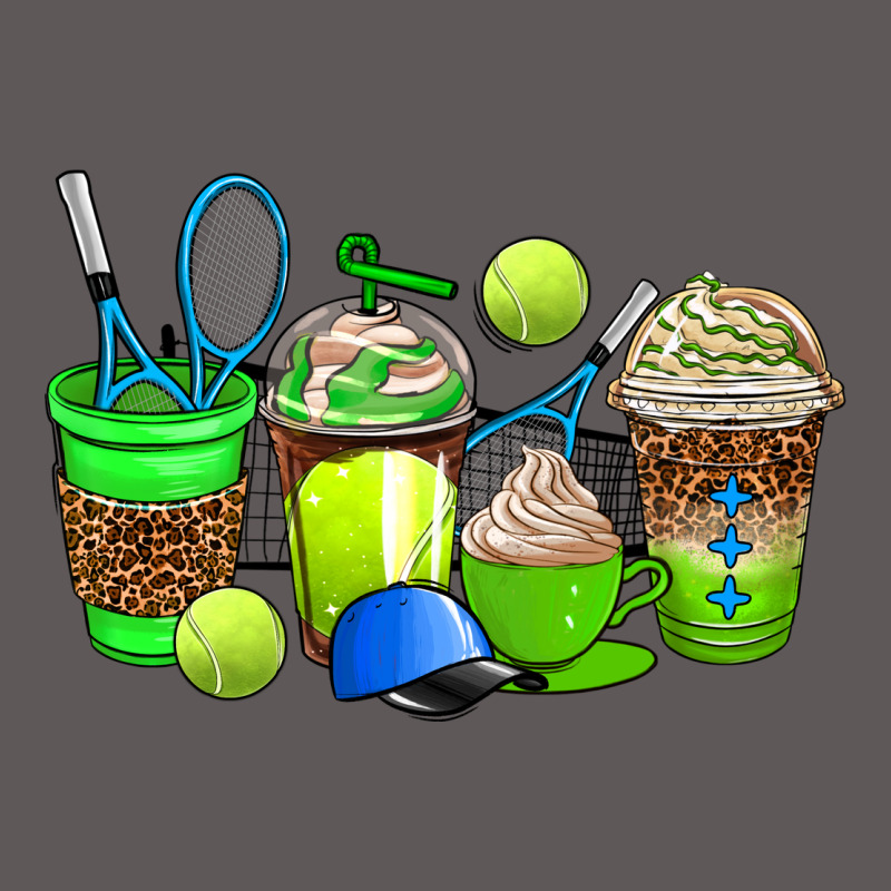 Tennis Coffee Cups Premium Hoodie by AdoDesignShop | Teevron
