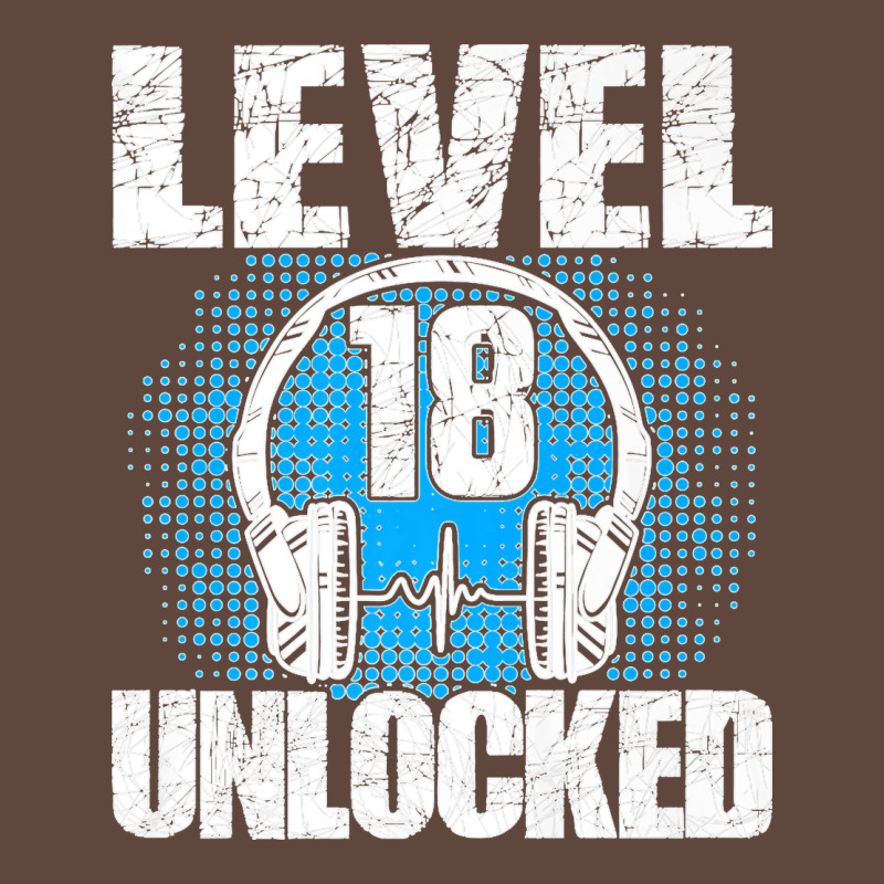 Level 18 Unlocked Birthday 18 Years Gamer Premium T Shirt Classic Tee by FloraArt | Teevron