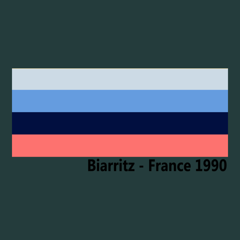 Biarritz France 1990 Classic Tee by FloraArt | Teevron