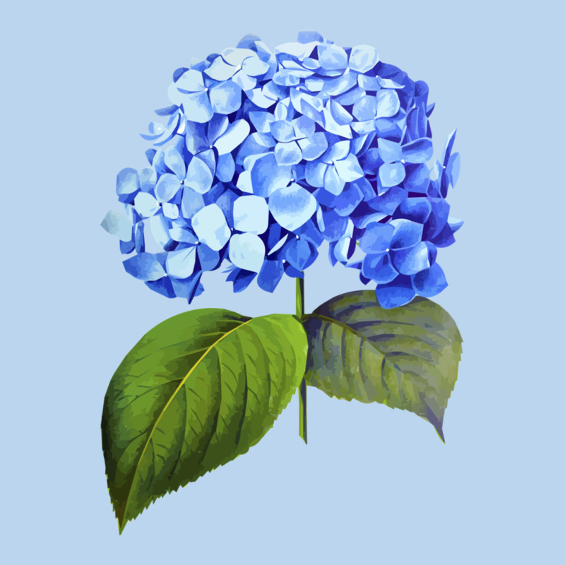 Blue  Hydrangea Classic Tee by ArtMosaic | Teevron