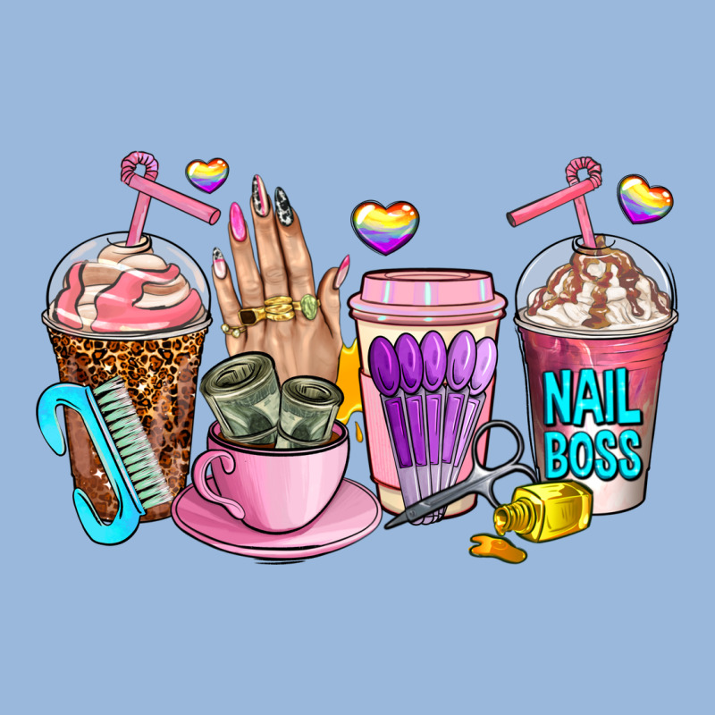 Nail Art  Coffee Cups Premium Hoodie by AdoDesignShop | Teevron