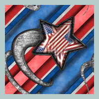 Stripes & Stars Seamless Pattern Heavy Core Tee | Teevron