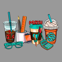 Math Teacher Coffee Cups Vintage Hoodie | Teevron