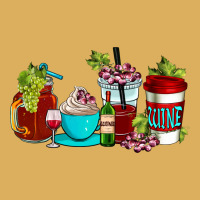 Wine Coffee Cups Premium Hoodie | Teevron