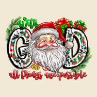 With God All Things Are Possible Santa Premium Tee | Teevron