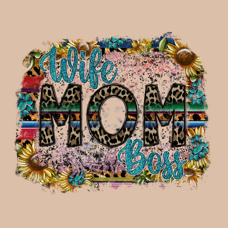 Wife Mom Boss Urban Heavy Tee by SublimationCraftShop | Teevron