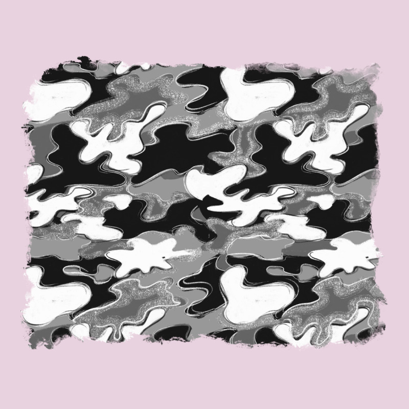 Black And White Camouflage Background Ladies Tee by Artiststas | Teevron