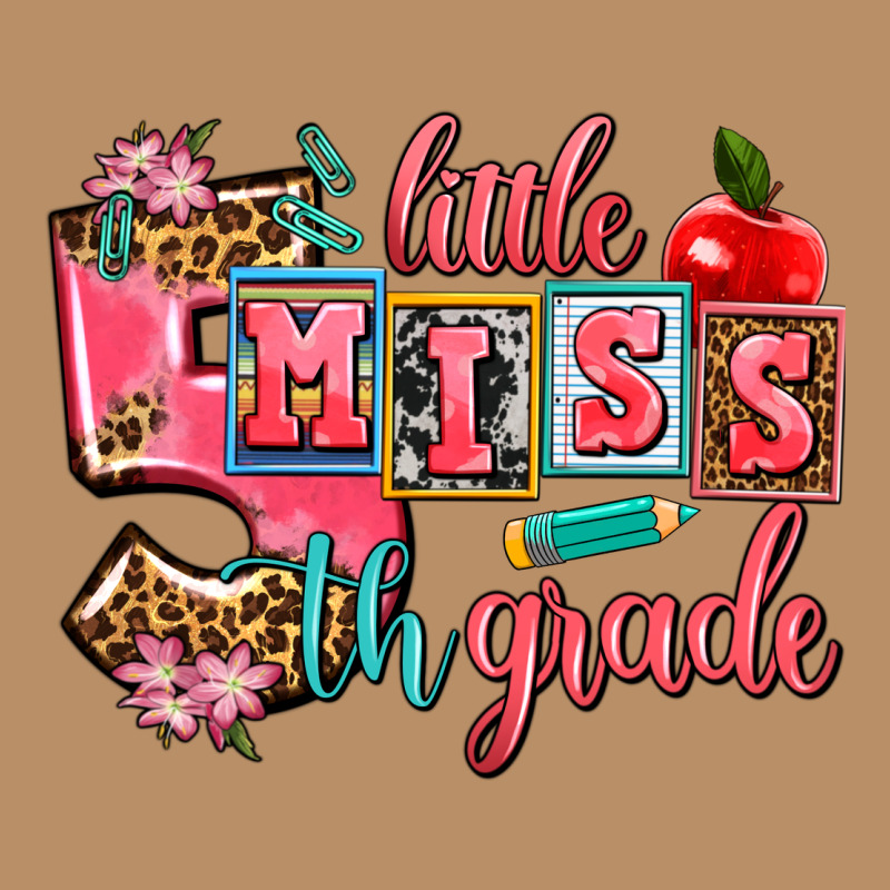 Little Miss 5 Th Grade Vintage Hoodie by AdoDesignShop | Teevron