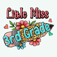 Little Miss Third Grade Premium Hoodie | Teevron