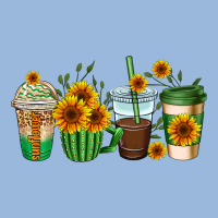 Sunflowers Coffee Cups Premium Hoodie | Teevron