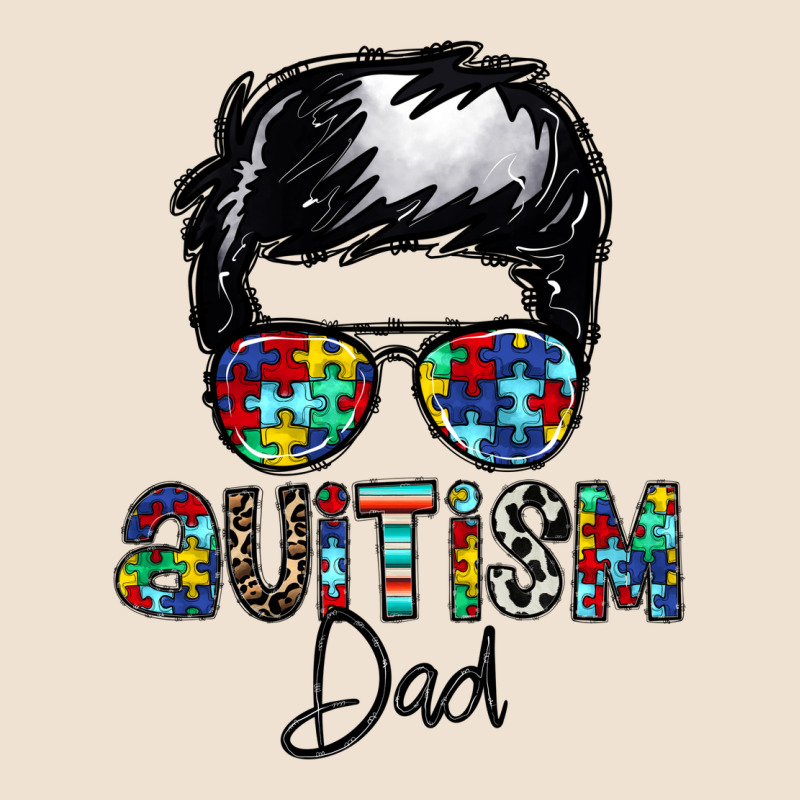 Autism Dad Urban Heavy Tee by CowhideDigitalArt | Teevron