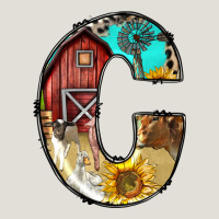 Farm Life Alphabet Lowercase Letters C Heavy Core Tee | Teevron