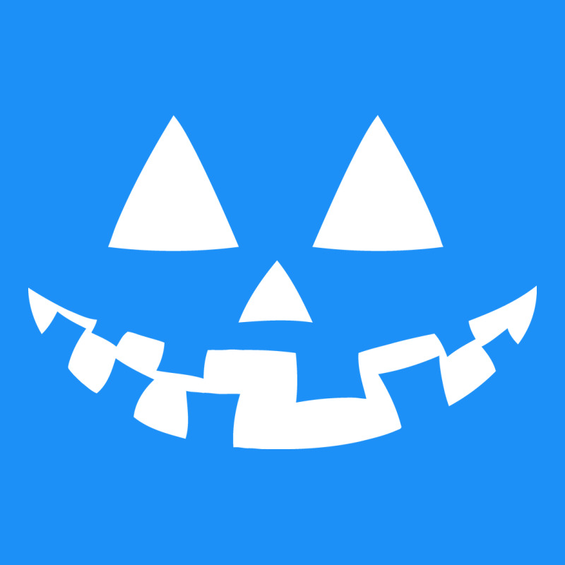 Halloween Jack O Lantern (white) Classic Tee by artisFamous | Teevron