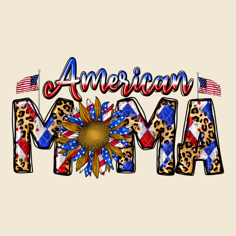 American Mama Premium Tee by CowhideDigitalArt | Teevron