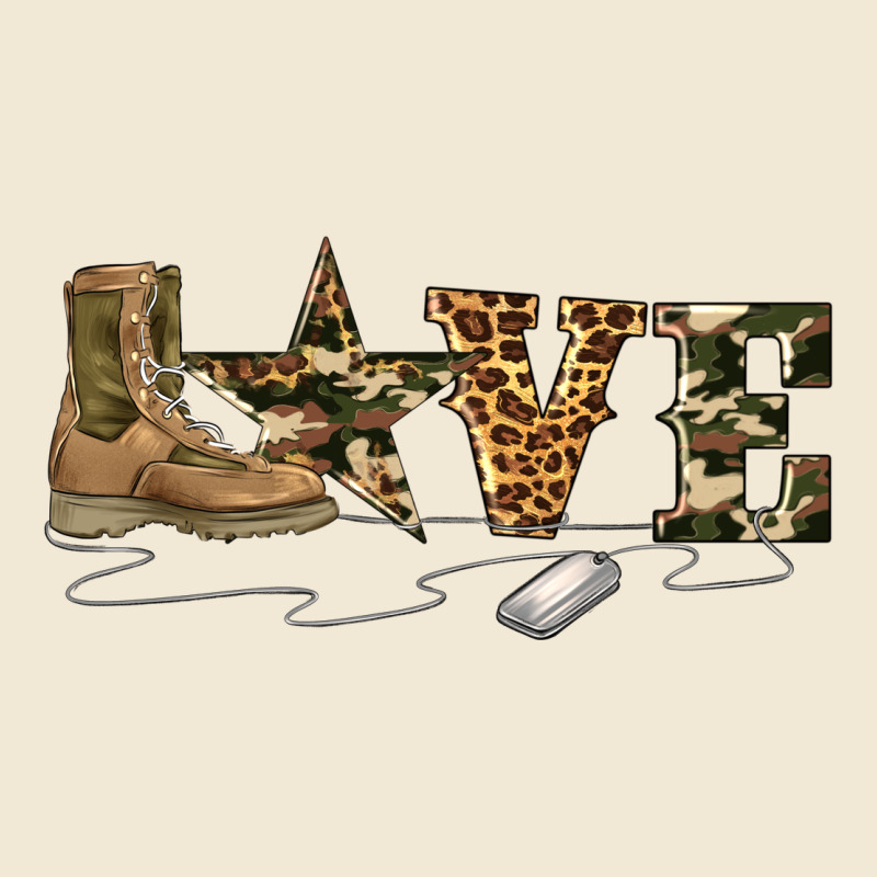 Camouflage Military Boots Love Ladies Tee by Artiststas | Teevron