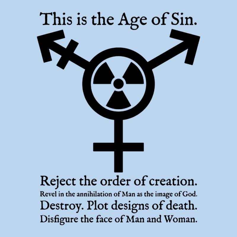 This Is The Age Of Sin   Transgender Symbol Classic Tee by artisFamous | Teevron