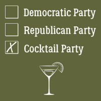 Democratic Republican Cocktail Party Funny Classic Tee | Teevron