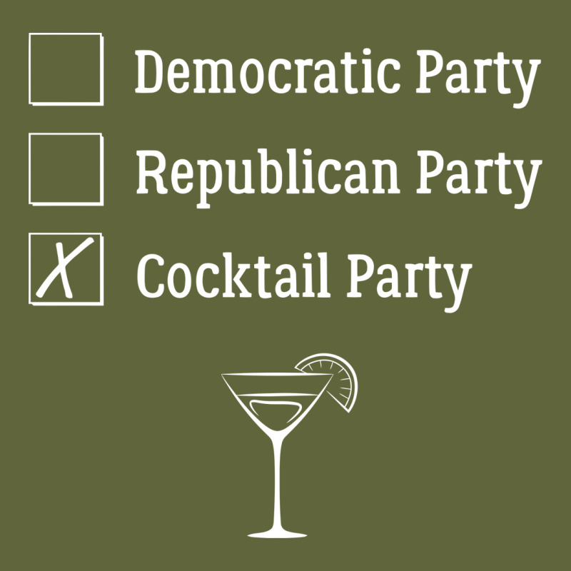 Democratic Republican Cocktail Party Funny Classic Tee by artisFamous | Teevron