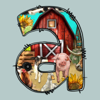 Farm Life Alphabet Lowercase Letters A Heavy Core Tee | Teevron