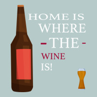 Home Is Where The Wine Is Heavy Core Tee | Teevron