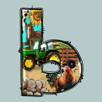 Farm Life Alphabet Lowercase Letters B Heavy Core Tee | Teevron