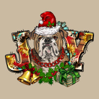 Christmas Joy English Bulldog Long Sleeve Tee | Teevron