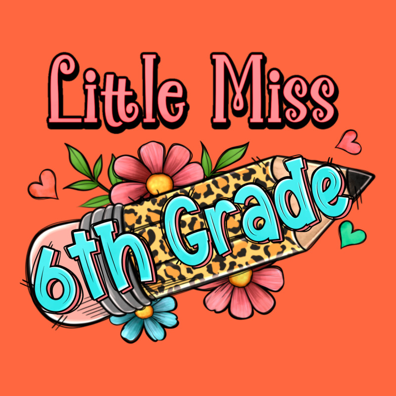Little Miss Sixth Grade Premium Hoodie by RanaPortraitStore | Teevron