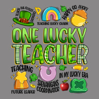 One Lucky Teacher Lucky Charm Vintage Tee | Teevron