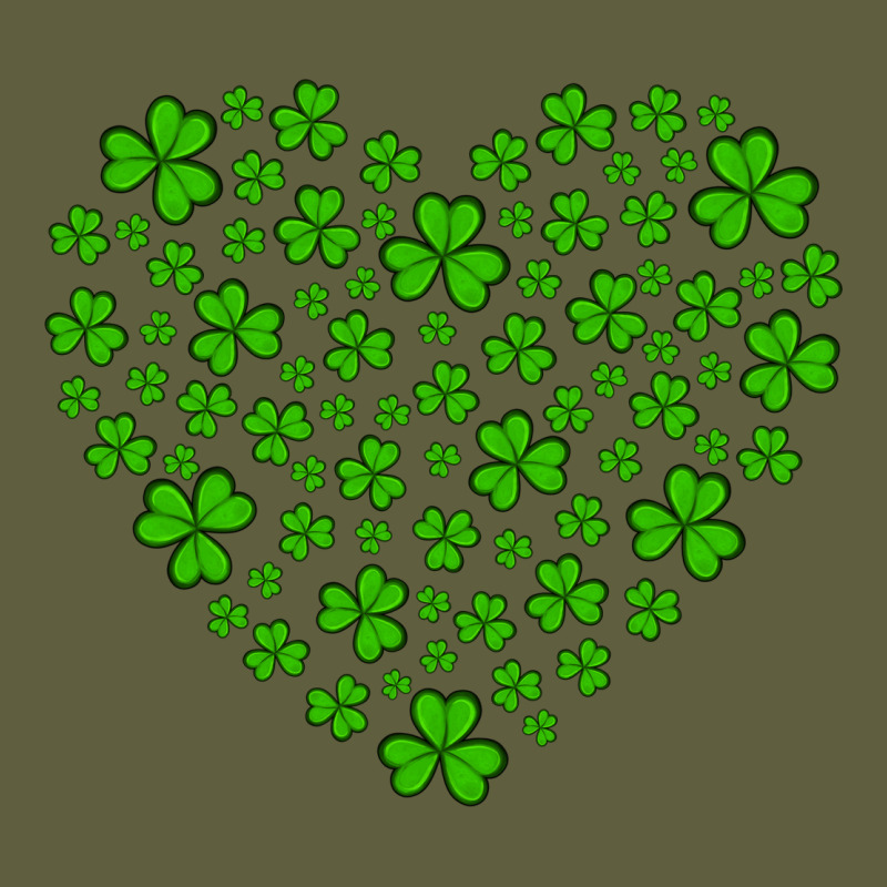 Shamrock Heart Vintage Tee by Artiststas | Teevron