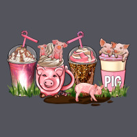 Pig Coffee Cups Vintage Hoodie | Teevron