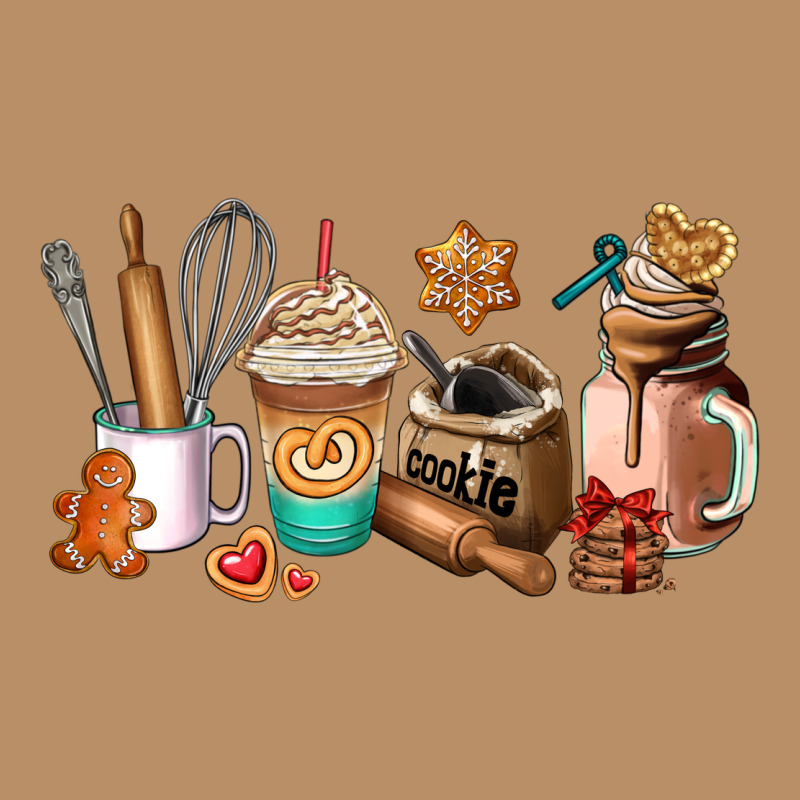 Cookie Coffee Cup Vintage Hoodie by AdoDesignShop | Teevron