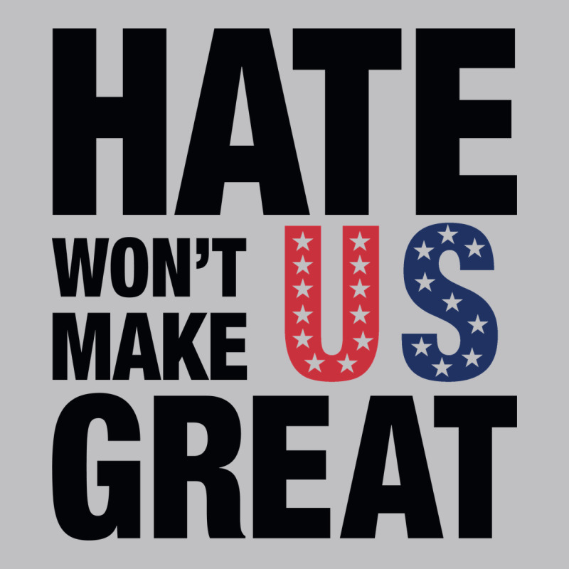 Hate Won't Make Us Great Black Classic Tee by artisFamous | Teevron