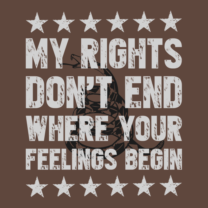 My Rights Don't End Where Your Feelings Begin Classic Tee by artisFamous | Teevron