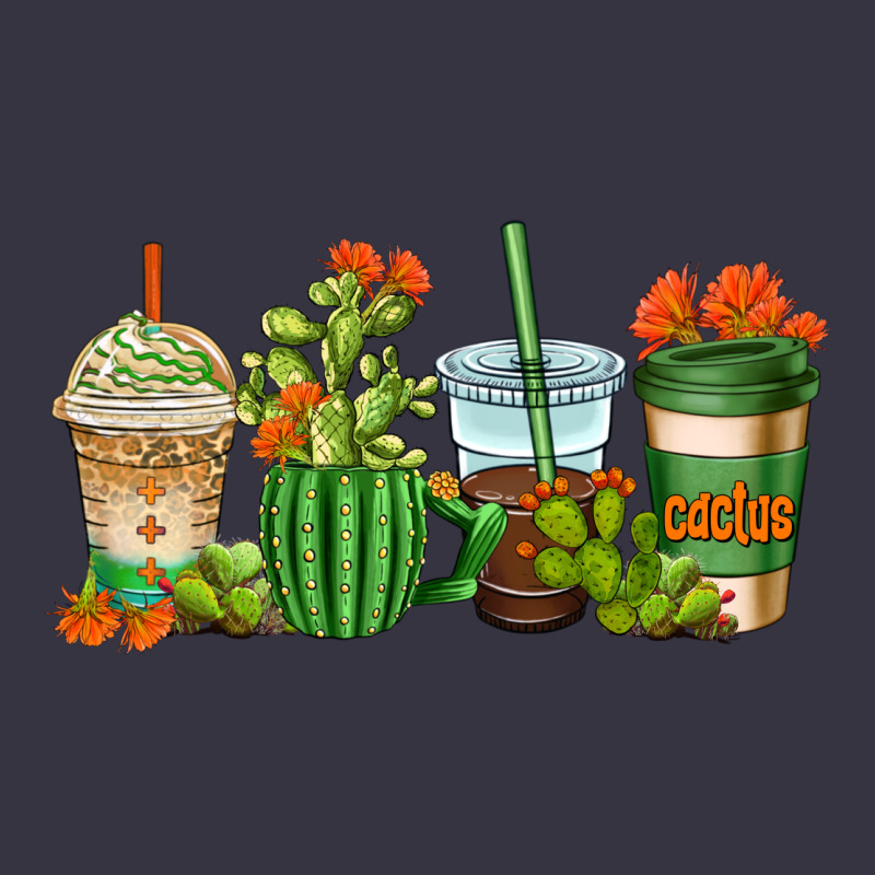 Cactus Coffee Cups Vintage Hoodie by AdoDesignShop | Teevron
